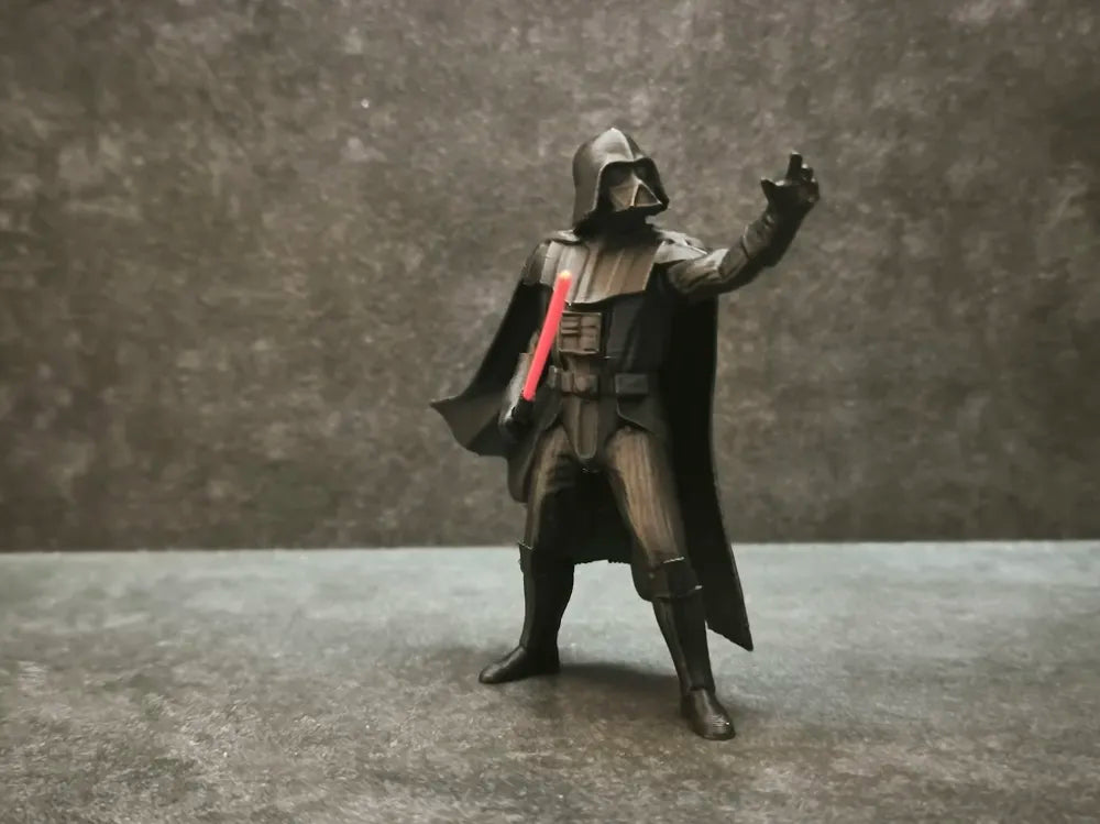 Darth Vader Force Push Leaning Bookend | Star Wars Sith Lord Bookshelf Decor & Optical Illusion Book Stand