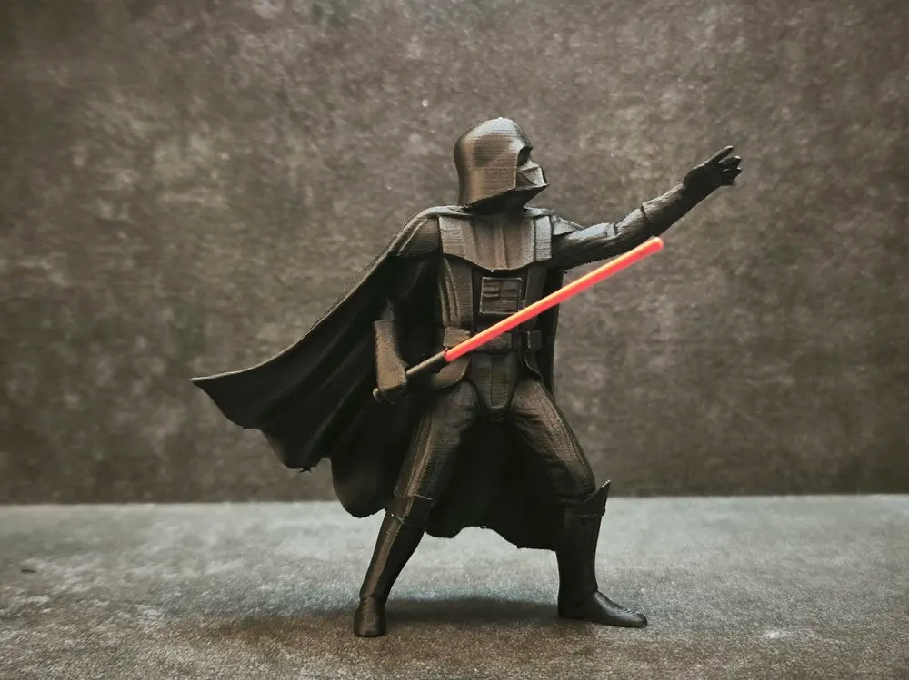 Darth Vader Force Push Leaning Bookend | Star Wars Sith Lord Bookshelf Decor & Optical Illusion Book Stand