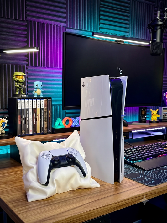 Aesthetic Cloud Gaming Controller Stand