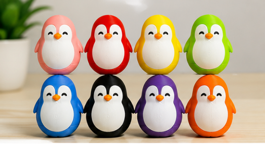 Roly Poly Penguin – Cute Wobble Desk Toy & Home Decor