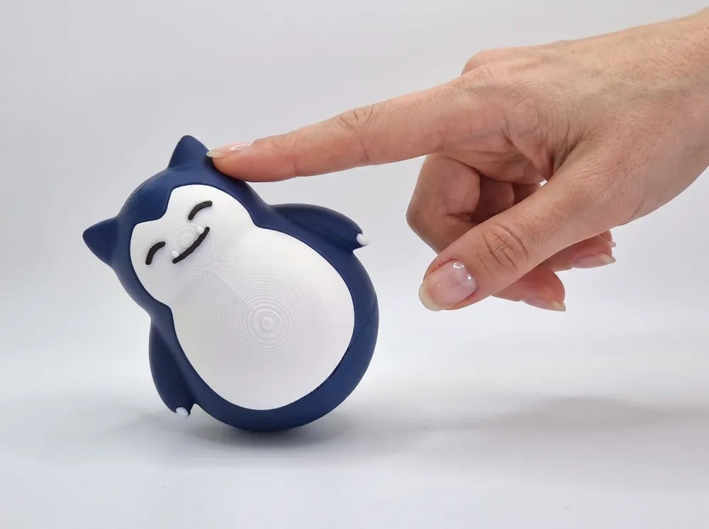 Wobbly Snorlax Roly Poly – Cute Wobble Desk Toy & Home Decor
