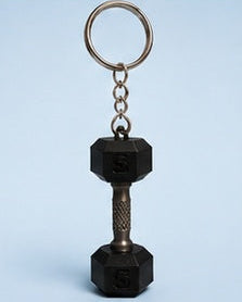 Gym Keychain 3D Printed | Dumbbell, Kettlebell & Weight Plate Keyring | Fitness Lover Gift | Gym Bag Accessory