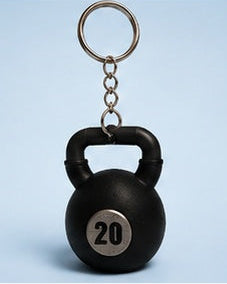 Gym Keychain 3D Printed | Dumbbell, Kettlebell & Weight Plate Keyring | Fitness Lover Gift | Gym Bag Accessory