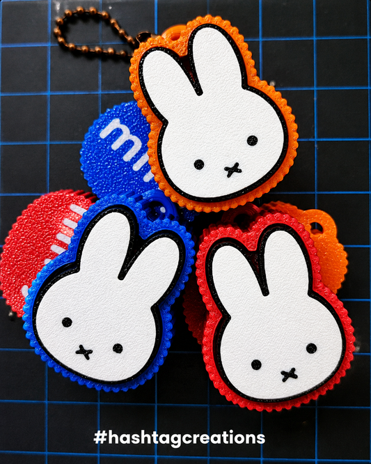Cute Bunny Fidget Clicker Toy | 3D Printed Sensory Stress Relief Toy for Kids & Adults