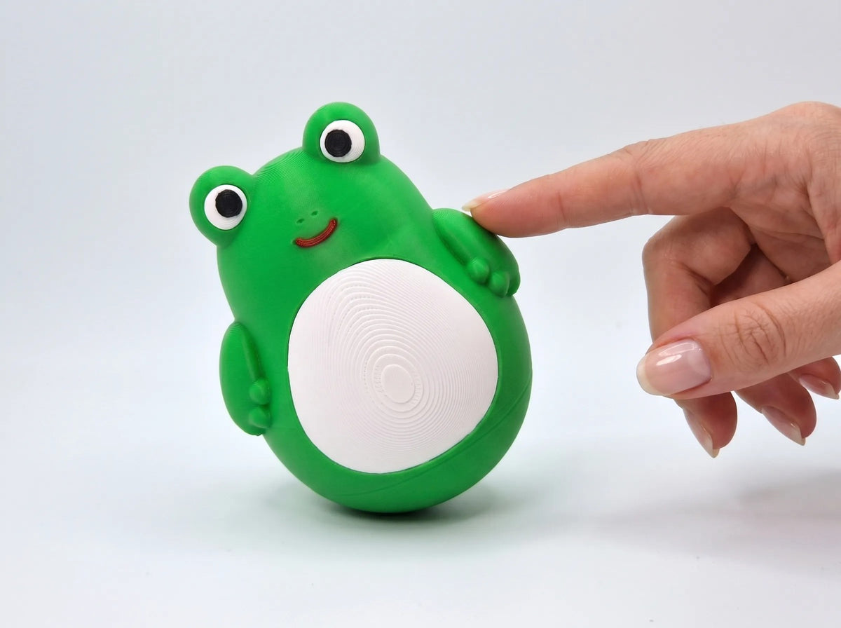 Wobbly Frog Roly Poly – Cute Wobble Desk Toy & Home Decor
