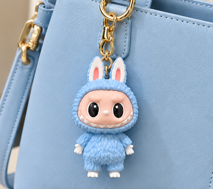 Labubu - 3D Printed Keyring