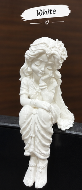 Edge Sitting Radhey Rani Idol