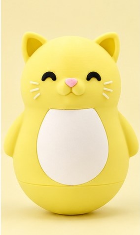 Wobbly Cat Roly Poly – Cute Wobble Desk Toy & Home Decor
